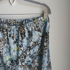 VINTAGE // Mixed Print Midi